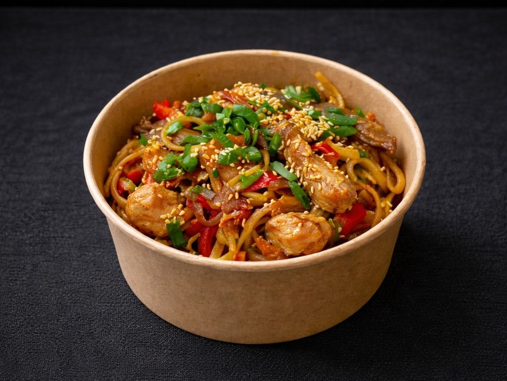 Tavuklu Noodle