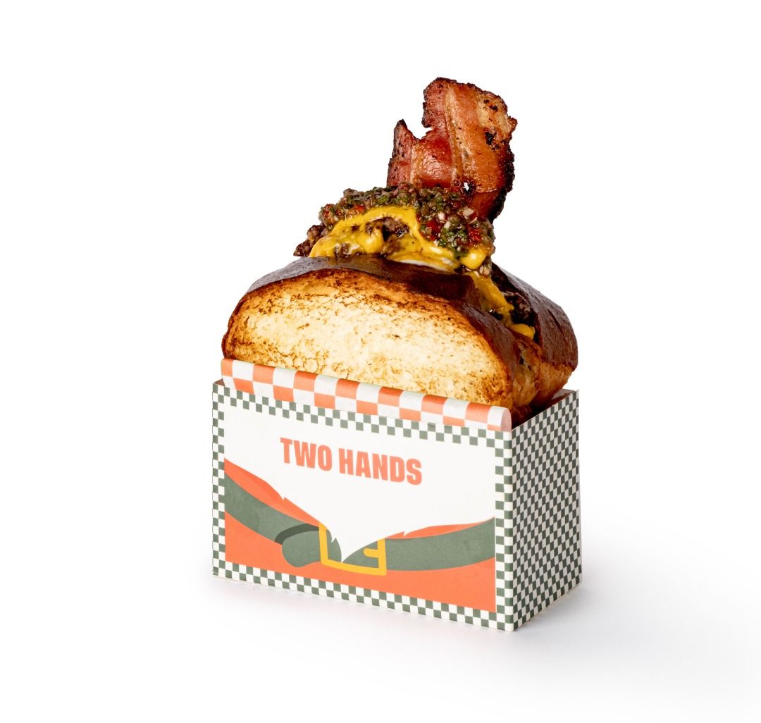 Chimichurri Bacon Smash Toast