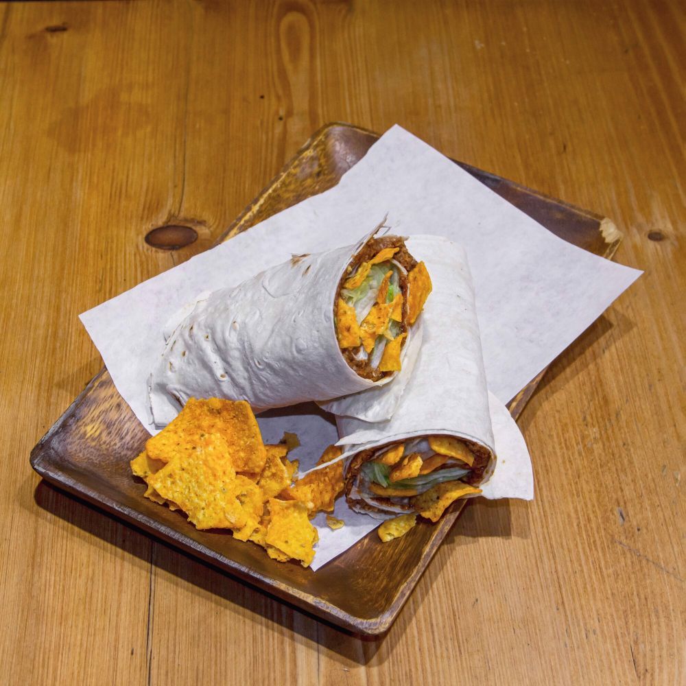 Doritoslu Double Çiğ Köfte Dürüm