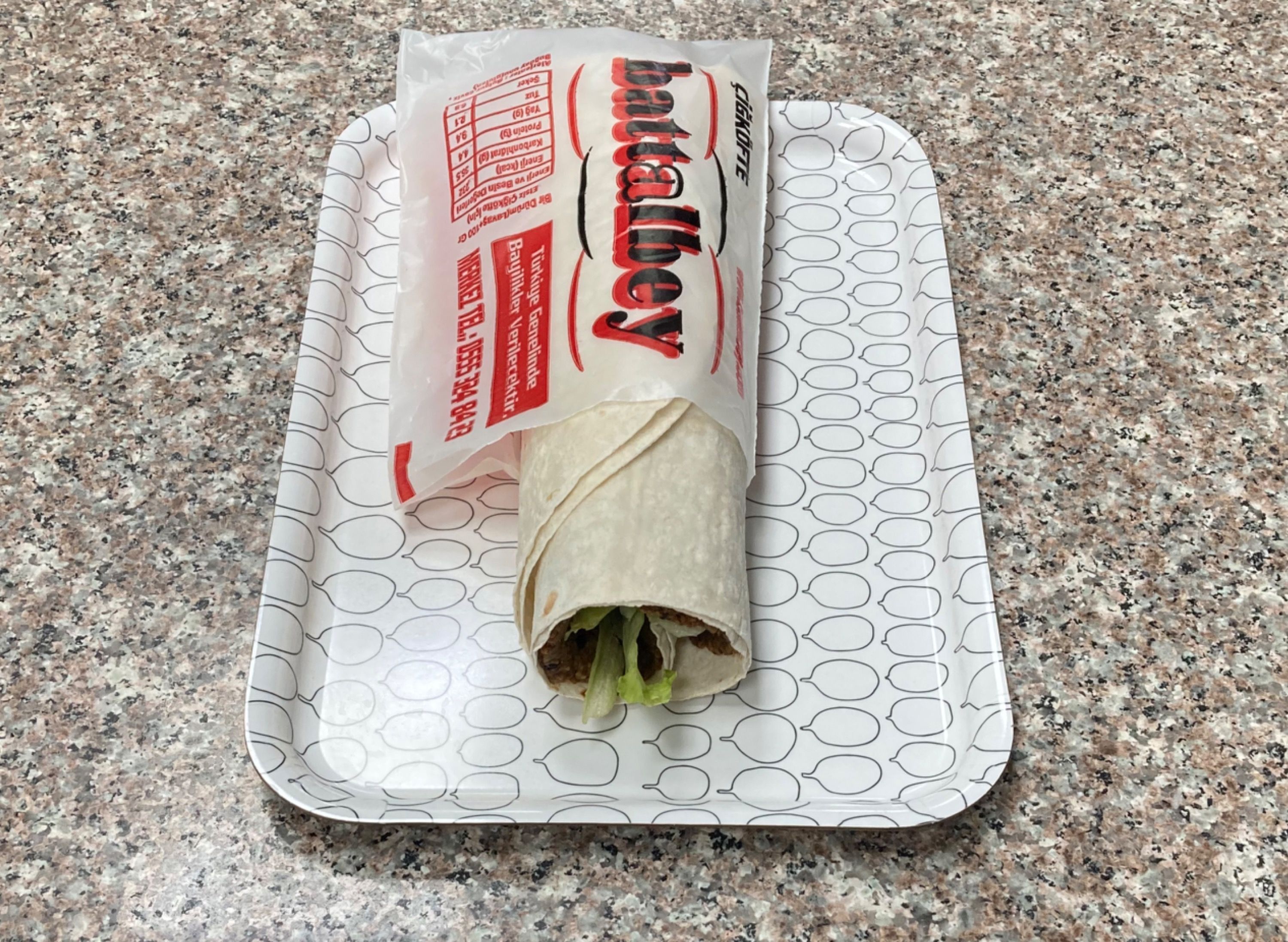Çiğ Köfte Dürüm