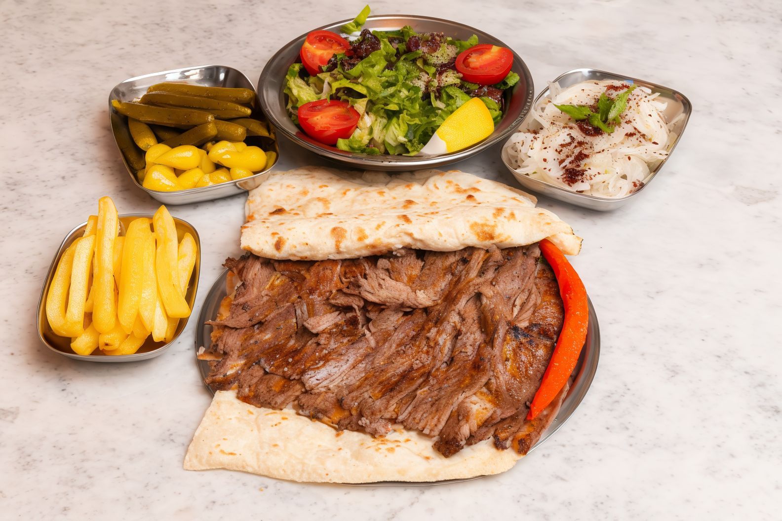 Lavaş Üstü Döner