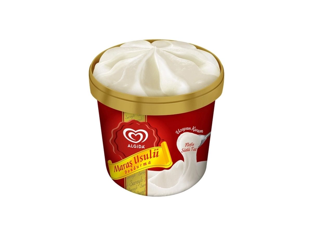 Algida Maraş Usulü Sade Cup Dondurma (105 ml.)