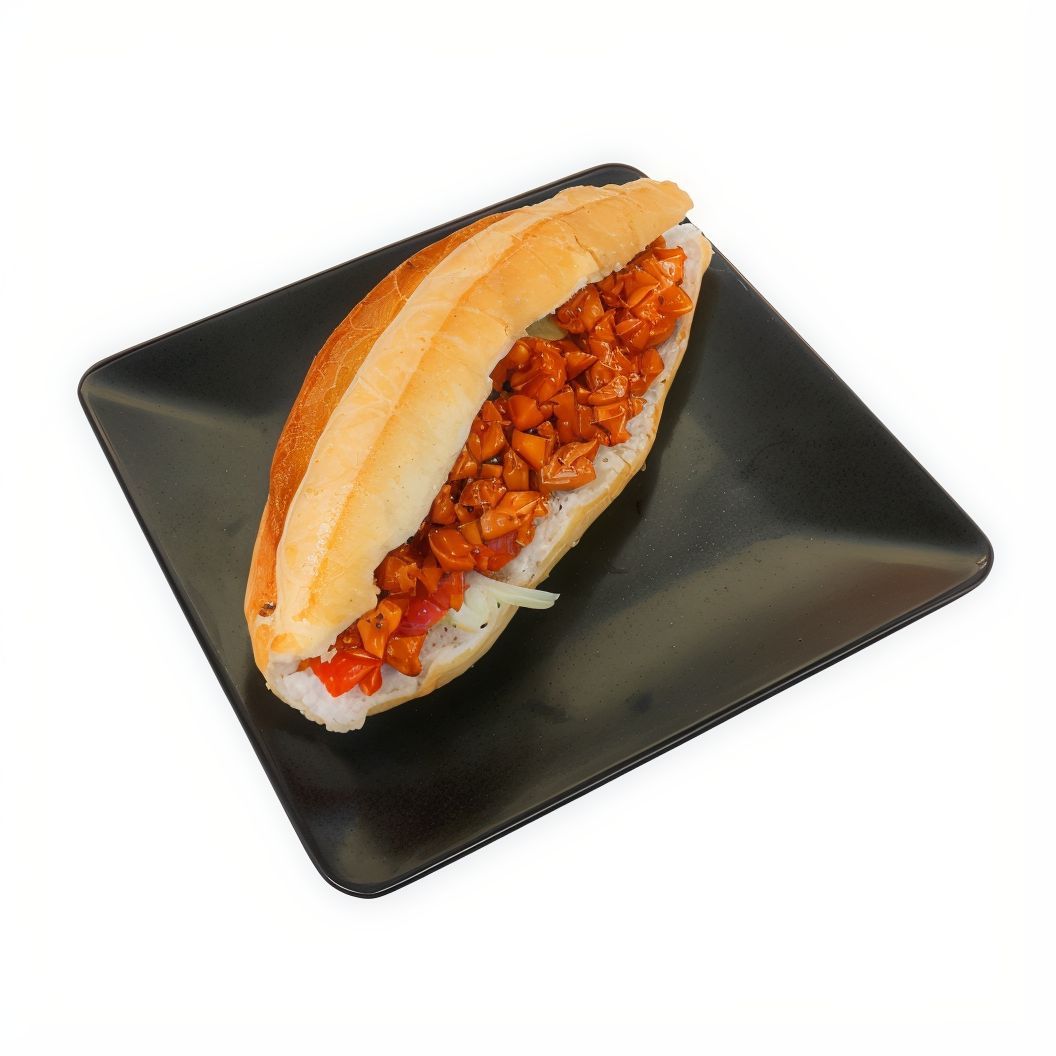 Yarım Ekmek Arası Tavuk Sote